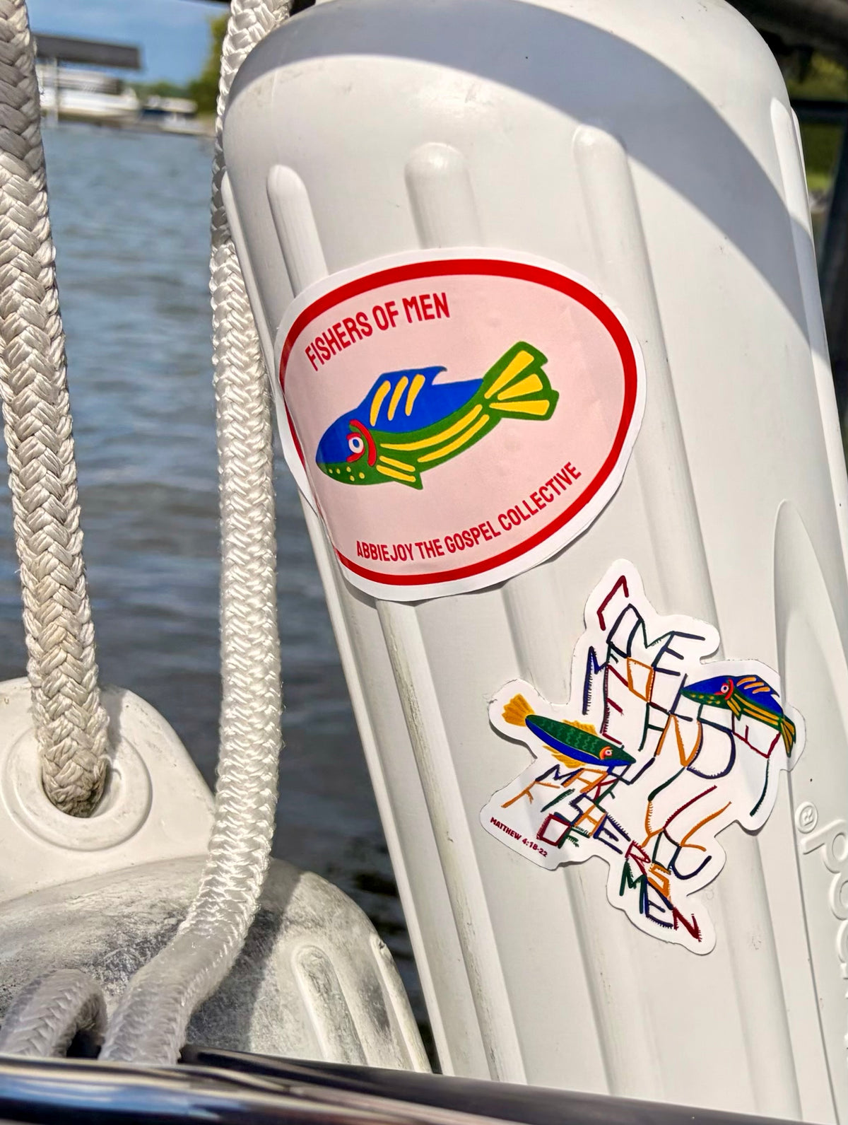 Fishers of Men Emblem Sticker